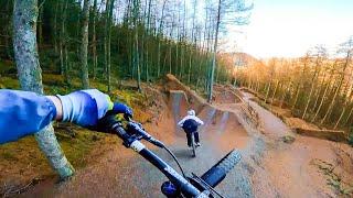 RIDING THE SICKEST DOWNHILL MTB JUMPS FOR SLOPEDURO BIKE TRICKS