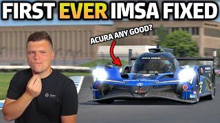 First EVER IMSA Fixed Race In The New ACURA GTP