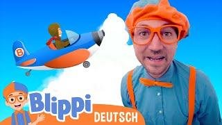 Blippi besucht ein Luftfahrtmuseum  Blippi Deutsch -  Abenteuer und Videos für Kinder