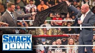 Triple H gifts new WWE Tag Team Titles to A-Town Down Under SmackDown highlights April 19 2024