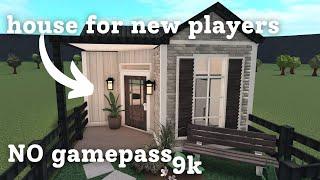 building the cheapest house for new bloxburg players