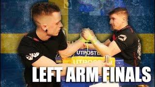 SWEDISH NATIONALS IN ARMWRESTLING 2019 - ALL LEFT ARM FINALS