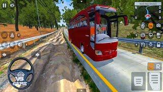 New Mercedes Travego Bus Driving - Bus Simulator Indonesia - Gameplay