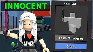 I had KNIFE as INNOCENT in MM2  Murder Mystery 2