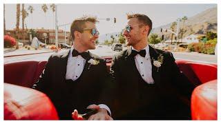 Beautiful Gay Wedding in Palm Springs - Chris and Clays Big Day