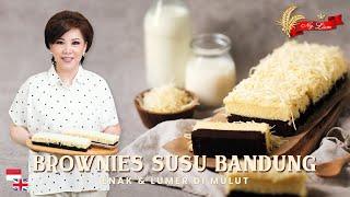 TANPA OVEN Resep BROWNIES SUSU BANDUNG BOLU SUSU yang Lembut dan Mudah