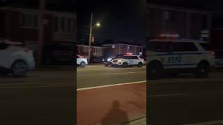 NYPD responding urgently to a MVA