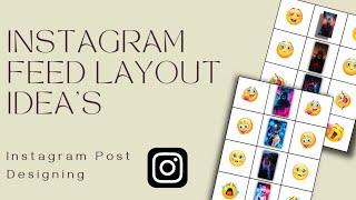 Instagram feed layout ideas 2021  Design Instagram Posts  Instagram post design  Crazy Smartmaker