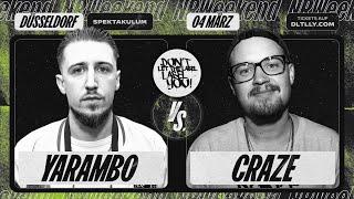 Yarambo vs Craze⎪NRWeekend 6⎪Rap Battle⎪DLTLLY