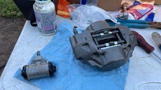 rebuilding BRAKE calipers and WHEEL CYLINDERS on any car or truck 1978 Datsun 280Z