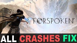 Forspoken PC Launch Startup Crashes Blackscreen Fix Reduce Lag & Shuttering Low End PC Optimization