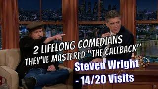 Steven Wright - When Comedians Meet Weird Comedians - 1422 Visits In Chronological Order