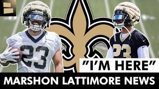 Marshon Lattimore Is FULLY COMMITTED To The New Orleans Saints In 2024