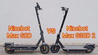 G2D vs G30D 2 - Ninebot E-Scooter im direkten Vergleich