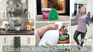 Christmas Kitchen Clean With Me - Inc Christmas Cleaning Checklist  Speed Clean UK