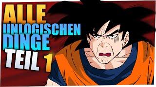 ALLE Unlogischen Dinge in Dragonball Z - Teil 1 Saiyajin Saga  SerienReviewer