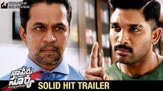 Naa Peru Surya Naa Illu India Solid Hit Trailer  Allu Arjun  Anu Emmanuel  Vakkantham Vamsi