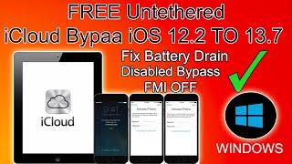 Free Untethered iCloudBypass Windows iOS14.114.21312.4.812.4.9FMI OFF PasscodeDisable Bypass