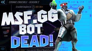 Boundless Kills MSF.GG Bot Check out Gambot - Marvel Strike Force