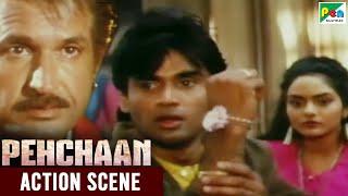 कुणाल - योगी Fight Scene  Pehchaan  Saif Ali Khan Suniel Shetty Madhoo Shilpa Raza Murad