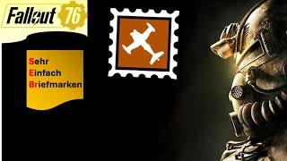 Fallout 76GERSehr einfach Briefmarken Stamps