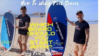 How To Wing Foil. Which board should you start with? I will explain it all in this video