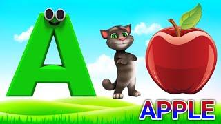 ABC Phonic Song - Toddler Learning Video Songs A for Apple Nursery Rhymes Abc Song Phonics Song