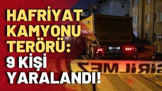 Polisin dur ihtarına uymayan hafriyat kamyonu şoförü ortalığı birbirine kattı