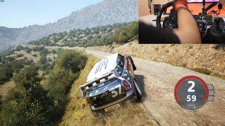 Rally Greece in the NEW EA Sports WRC is Just STUNNING  Logitech G29 & Wheel Settings