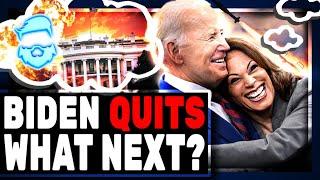 Joe Biden QUITS & The REAL Reason Why Obama REFUSES To Endorse Kamala Harris & Trump Polls SOAR