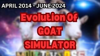 The Evolution Of GOAT SIMULATOR 2014-2024 *EDIT*