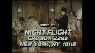 USA Network Night Flight Take Off On Rock Mothers May 1985