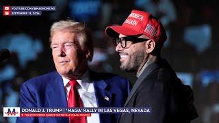  Latino stars Nicky Jam & Henry Cejudo join MAGA at Donald Trump rally in Las Vegas Nevada