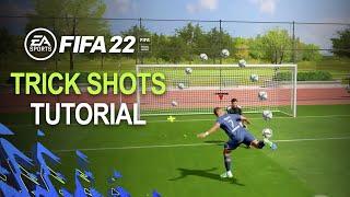 FIFA 22 TOP 5 FANCY TRICK SHOTS TO USE IN FUT 22  FANCY & EFFECTIVE SKILLS TUTORIAL