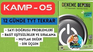 TYT MATEMATİK - GEOMETRİ KAMPI  KAMP 05  ACİL YAYINLARI DENEME DEPOSU  5.GÜN 12 GÜNDE TYT TEKRAR