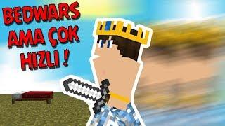 BEDWARS AMA ÇOK HIZLI  ÇILDIRDIK