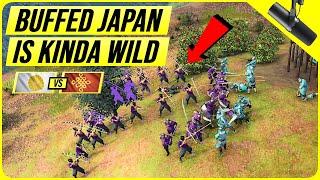 Age of Empires 4 - The Japanese Buffs Are Actually Massive