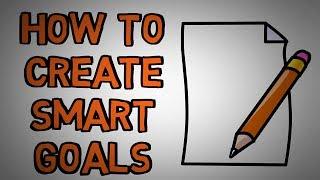 Setting SMART Goals - How To Properly Set a Goal animated