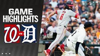 Nationals vs. Tigers Game Highlights 61224  MLB Highlights