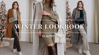 Winter Lookbook ️ 15 Easy Winter Outfit Ideas - How to dress cute in cold weather