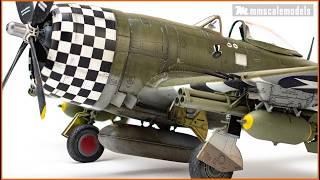 Building the NEW TOOL P-47D Thunderbolt in 148th scale from MiniArt #fullbuild