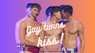 Would you kiss gay twins? Please let us know if yes in the comments. #gay #lgbt #cuteboy #gaykiss