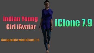 Indian Girl iAvatar for iClone 7 9