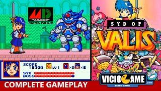  Syd of Valis Mega Drive Complete Gameplay