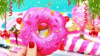  НОВОГОДНИЕ ИГРУШКИ НА ЁЛКУ  сферы пончик каваи  DIY Christmas decorations