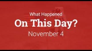 History of 4 November #history #historyhouse #thehistoryhouse