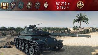World of Tanks AMX 30st 6.4k damage 4 kills Ace Tanker
