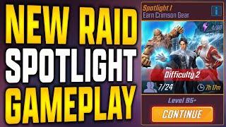 New Raids - Spotlight Raids - Alpha Flight Gameplay - MARVEL Strike Force - MSF