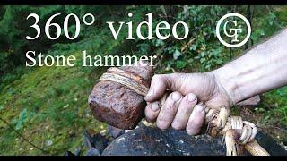 Off-grid forge part1 Stone Hammer