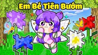 NABEE EM BÉ TIÊN BƯỚM LẦN ĐẦU ĐƯỢC ĐÓN TẾT VỚI CON NGƯỜI TRONG MINECRAFT*NABEE EM BÉ TIÊN BƯỚM 